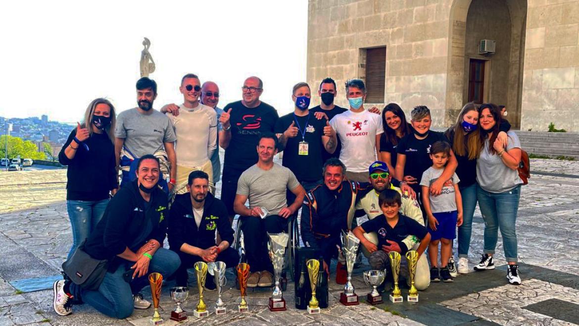 Primo Slalom Trieste CR Rally Team vittorioso