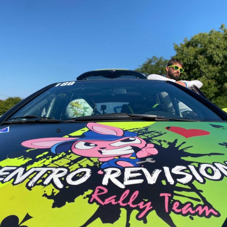 Cr Rally team Honda Civic EK4